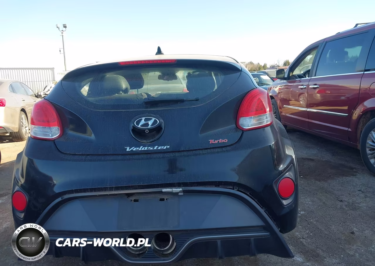 2016 Hyundai Veloster Turbo VIN:KMHTC6AE6GU297842 - 16