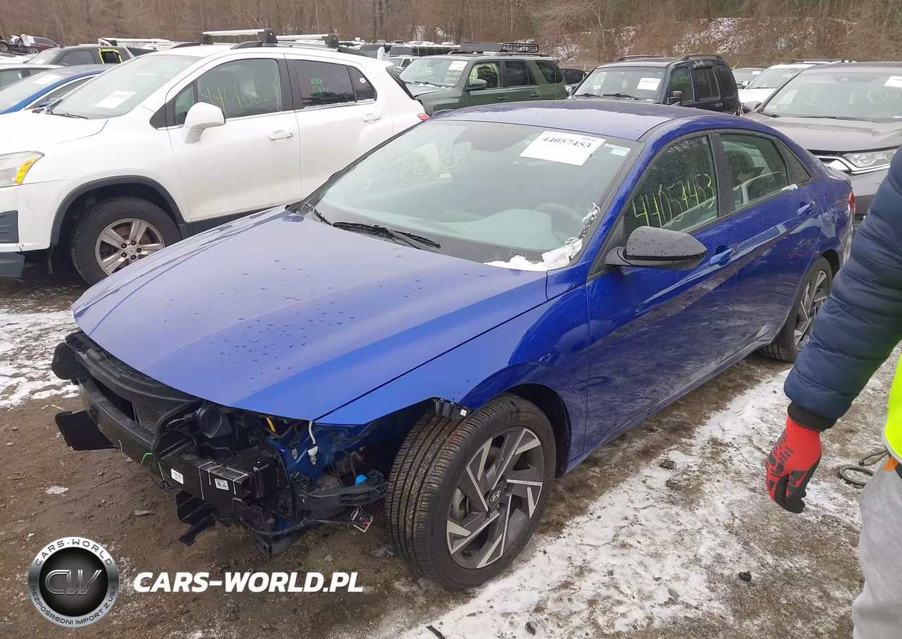 2025 Hyundai Elantra Sel Sport VIN:KMHLM4DG4SU958873 - 2