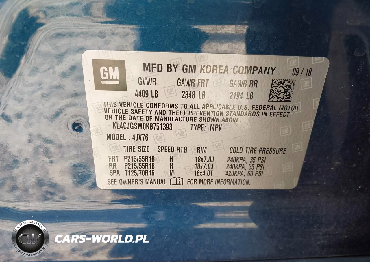 2019 Buick Encore Awd Essence VIN:KL4CJGSM0KB751393 - 9