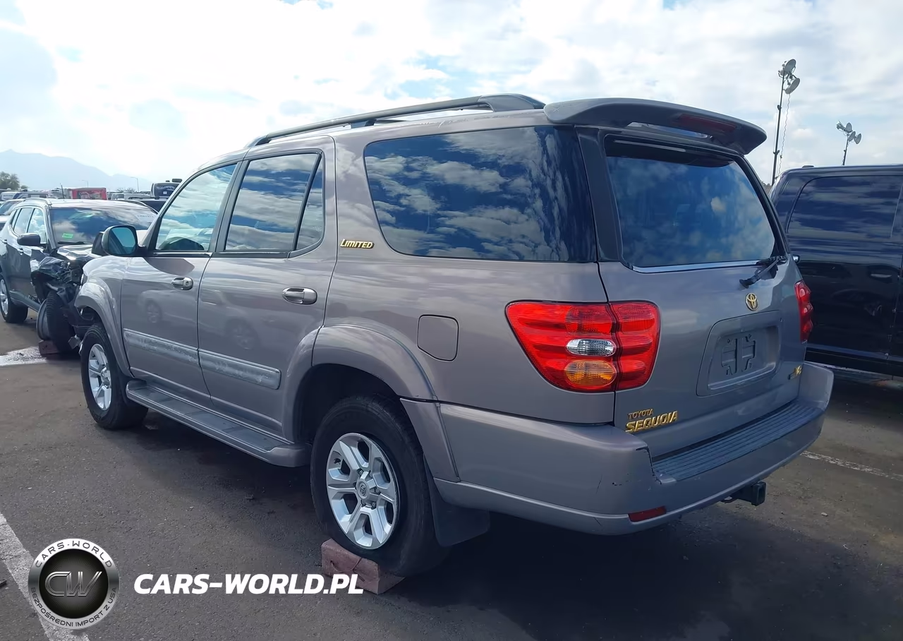 2002 Toyota Sequoia Limited V8 VIN:5TDZT38A42S069707 - 3