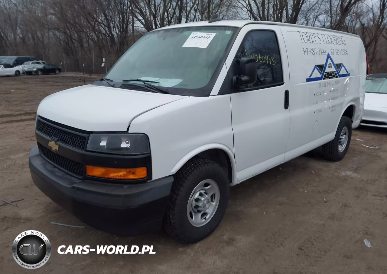 2019 Chevrolet Express 2500 Work Van VIN:1GCWGAFPXK1365976 - 2