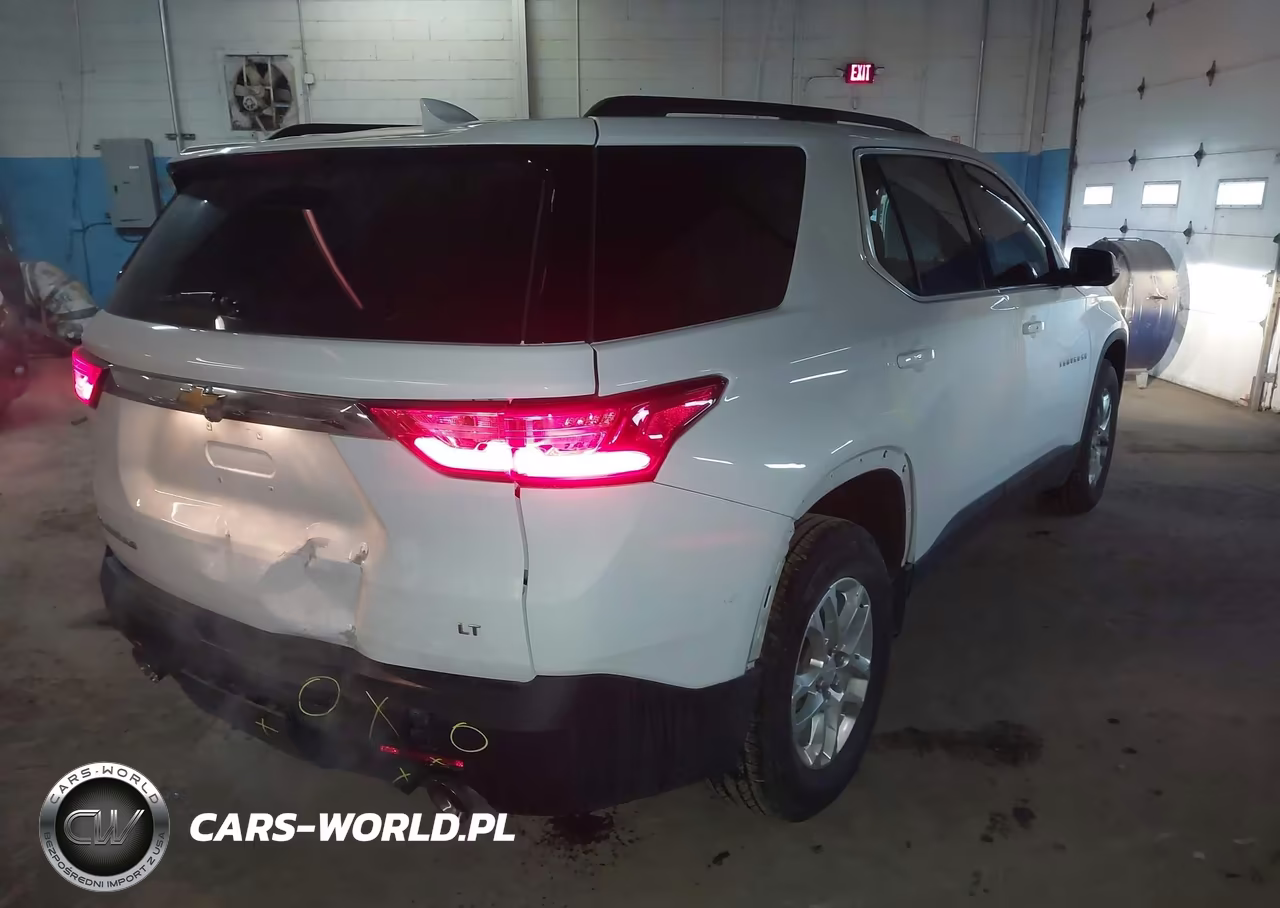 2021 Chevrolet Traverse Awd Lt Cloth VIN:1GNEVGKW3MJ256352 - 4