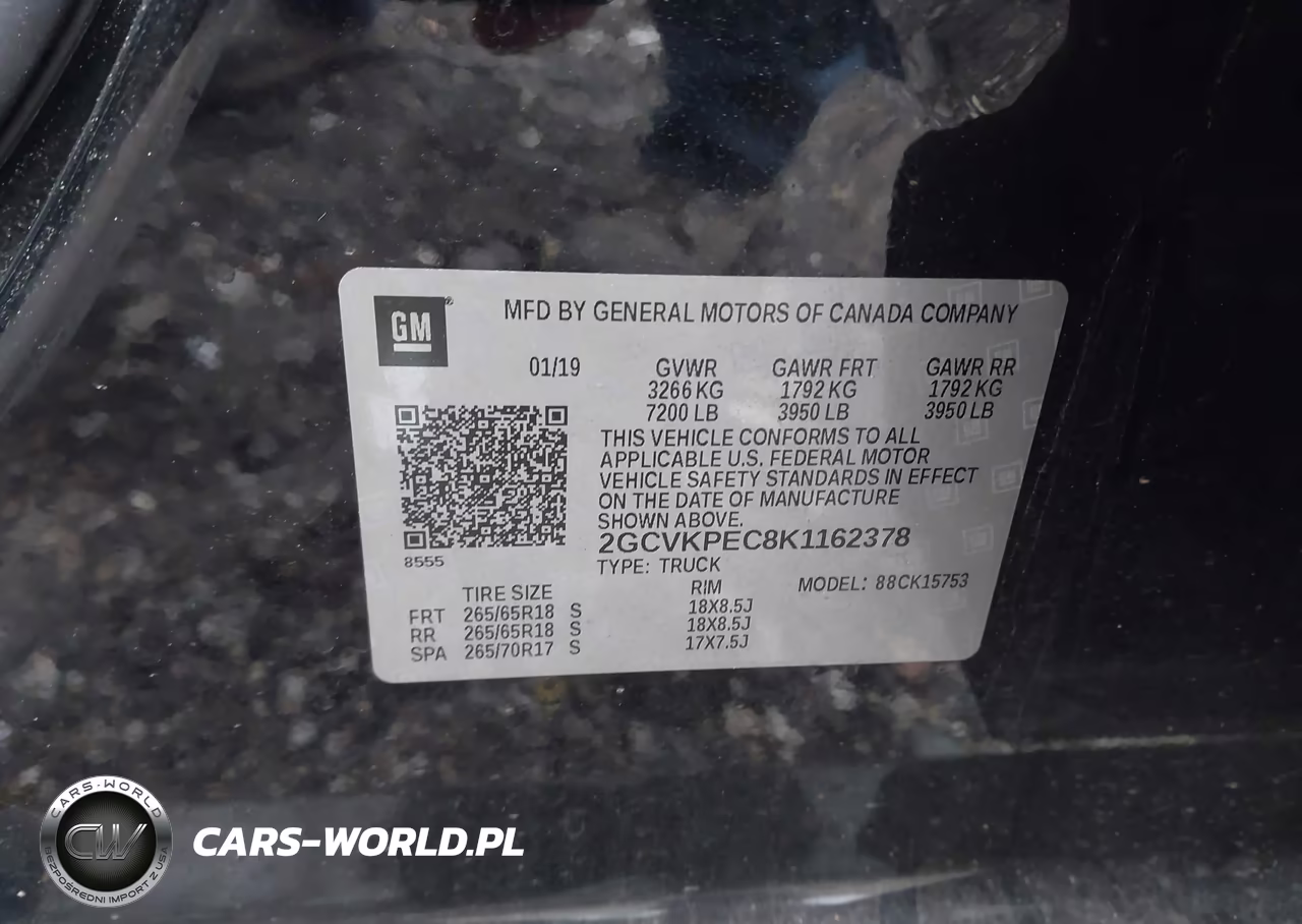 2019 Chevrolet Silverado 1500 Ld Lt VIN:2GCVKPEC8K1162378 - 9