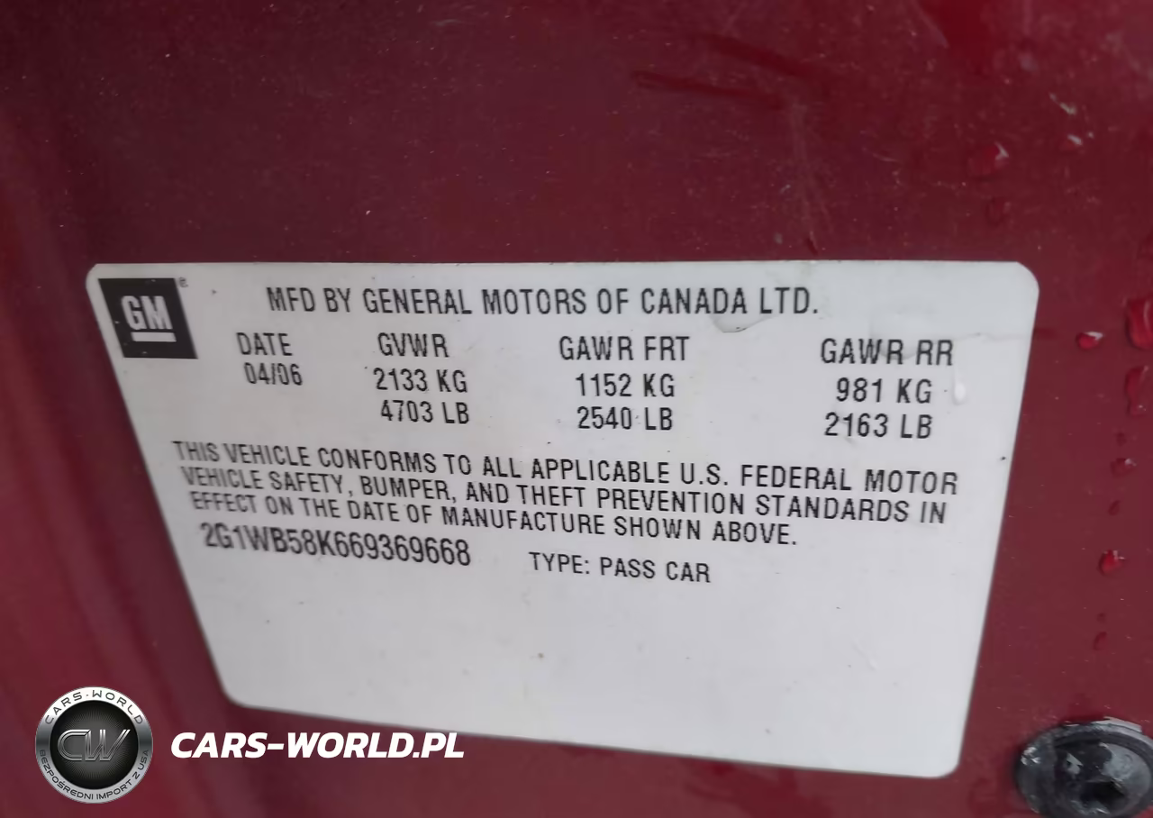 2006 Chevrolet Impala Ls VIN:2G1WB58K669369668 - 9