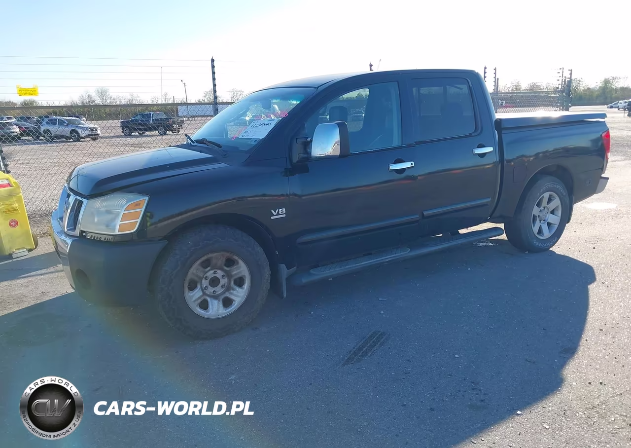 2004 Nissan Titan Le VIN:1N6AA07A24N551312 - 2
