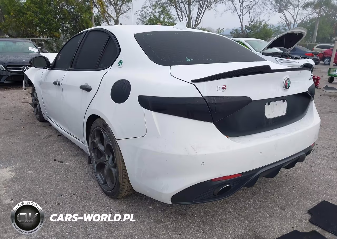 2019 Alfa Romeo Giulia Ti Sport Rwd VIN:ZARFAMBNXK7603478 - 3