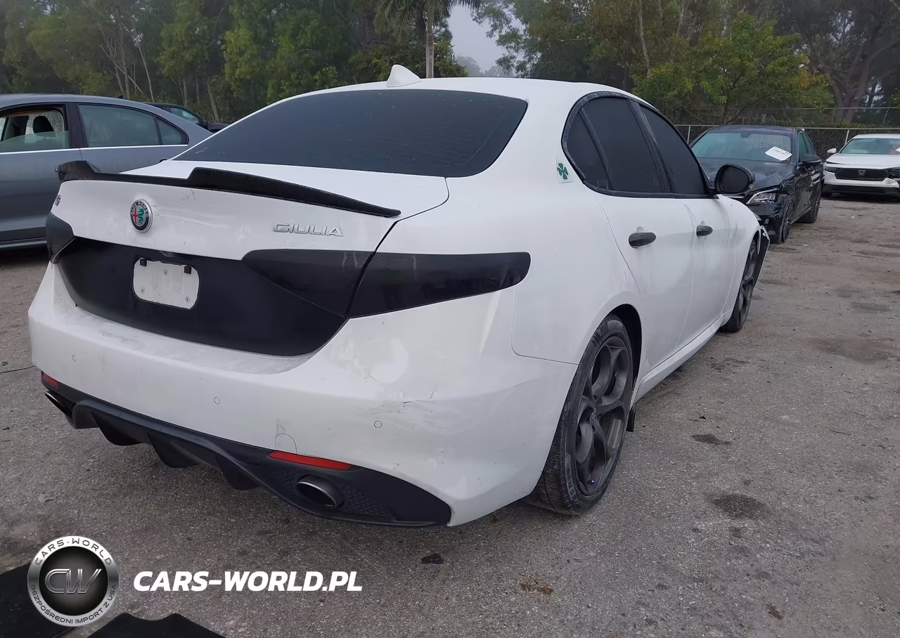 2019 Alfa Romeo Giulia Ti Sport Rwd VIN:ZARFAMBNXK7603478 - 4