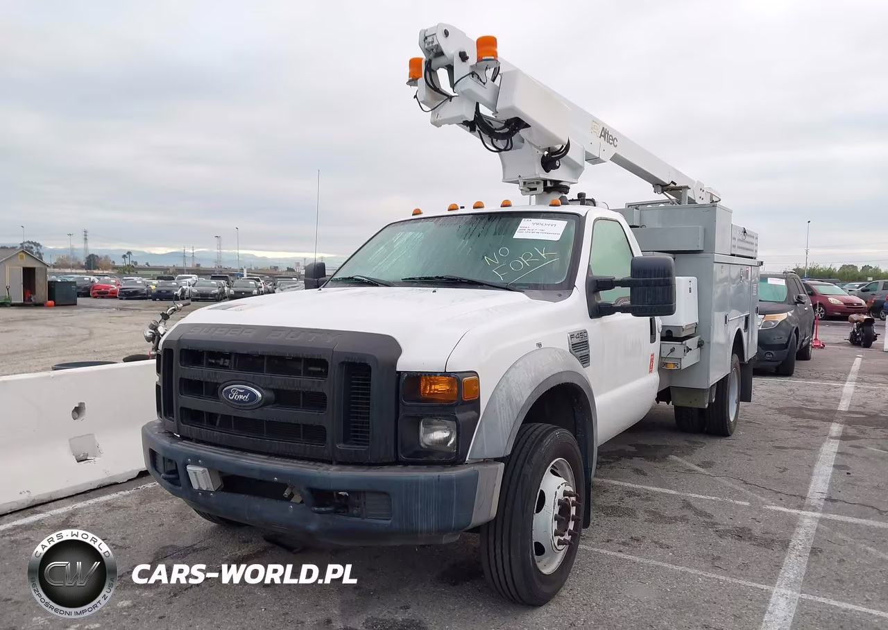 2008 Ford F-450 Chassis Xl-Xlt VIN:1FD4F46YX8EA84343 - 2