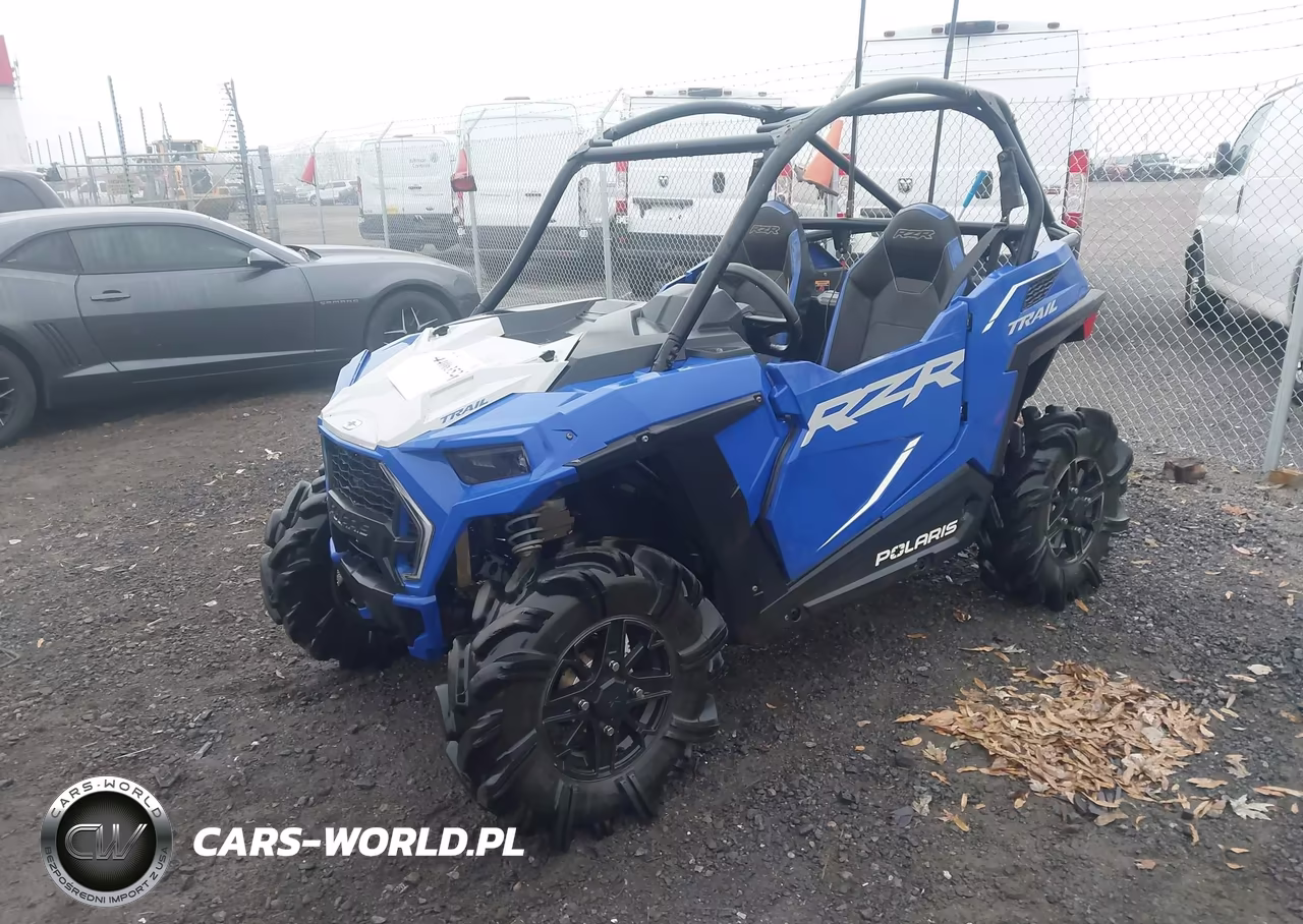 2021 Polaris Rzr Trail Premium VIN:3NSA5P879MH218187 - 2