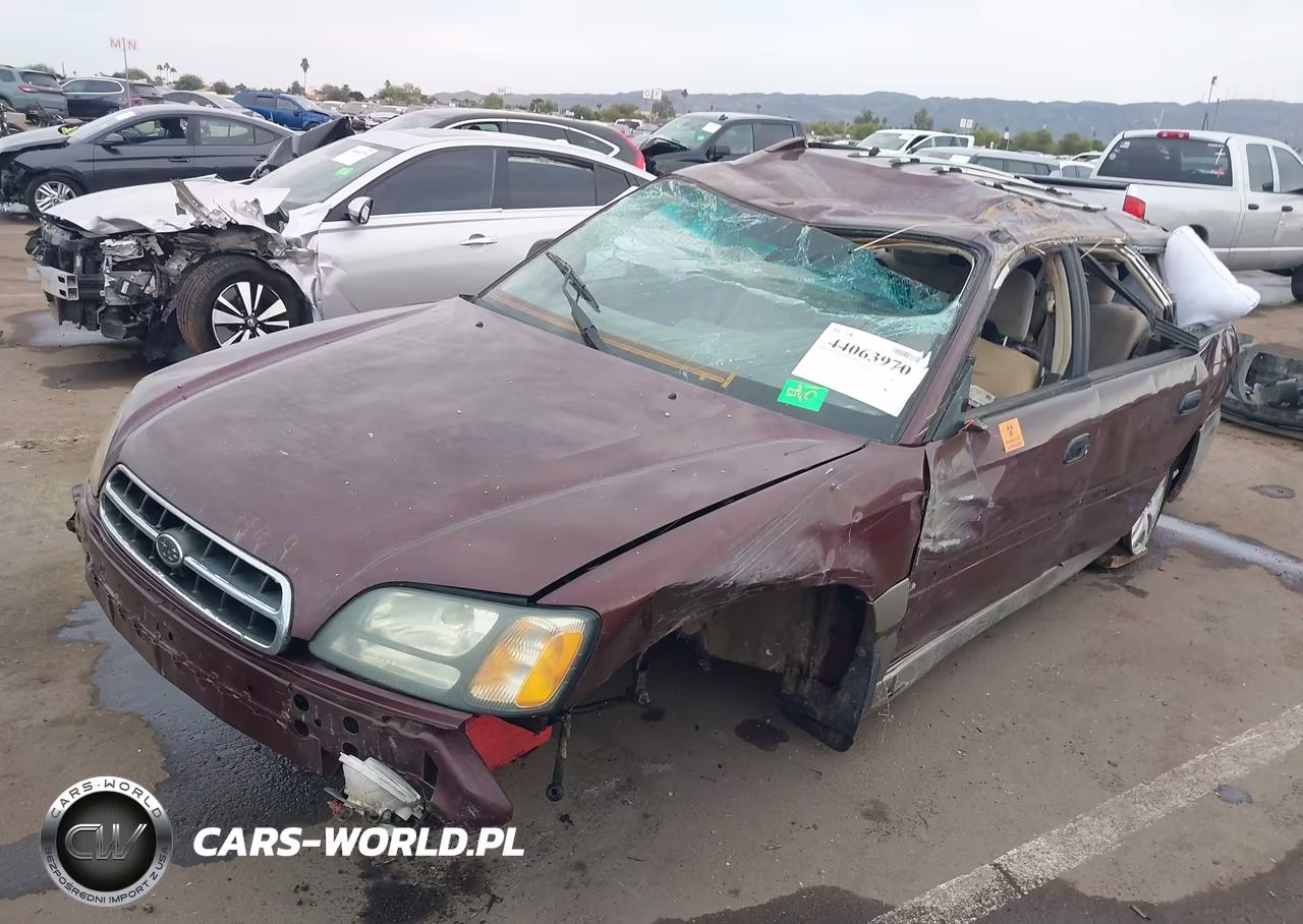 2000 Subaru Outback VIN:4S3BH6757Y7603441 - 2