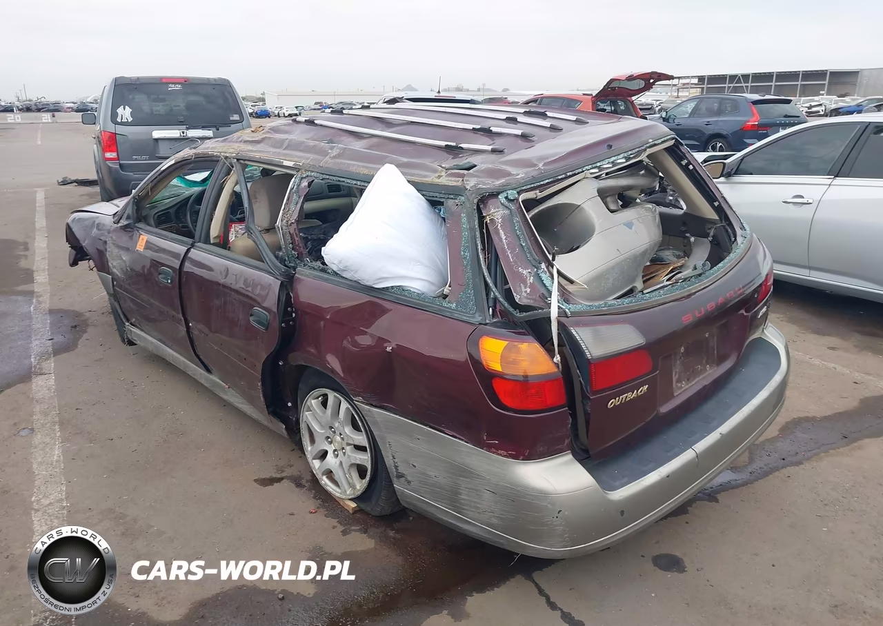 2000 Subaru Outback VIN:4S3BH6757Y7603441 - 3