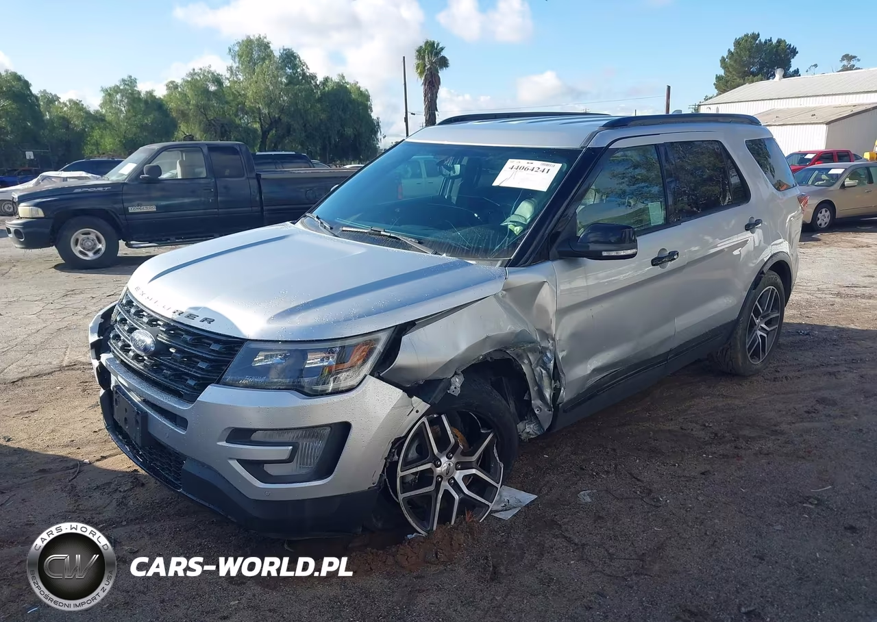 2017 Ford Explorer Sport VIN:1FM5K8GT9HGD66472 - 2