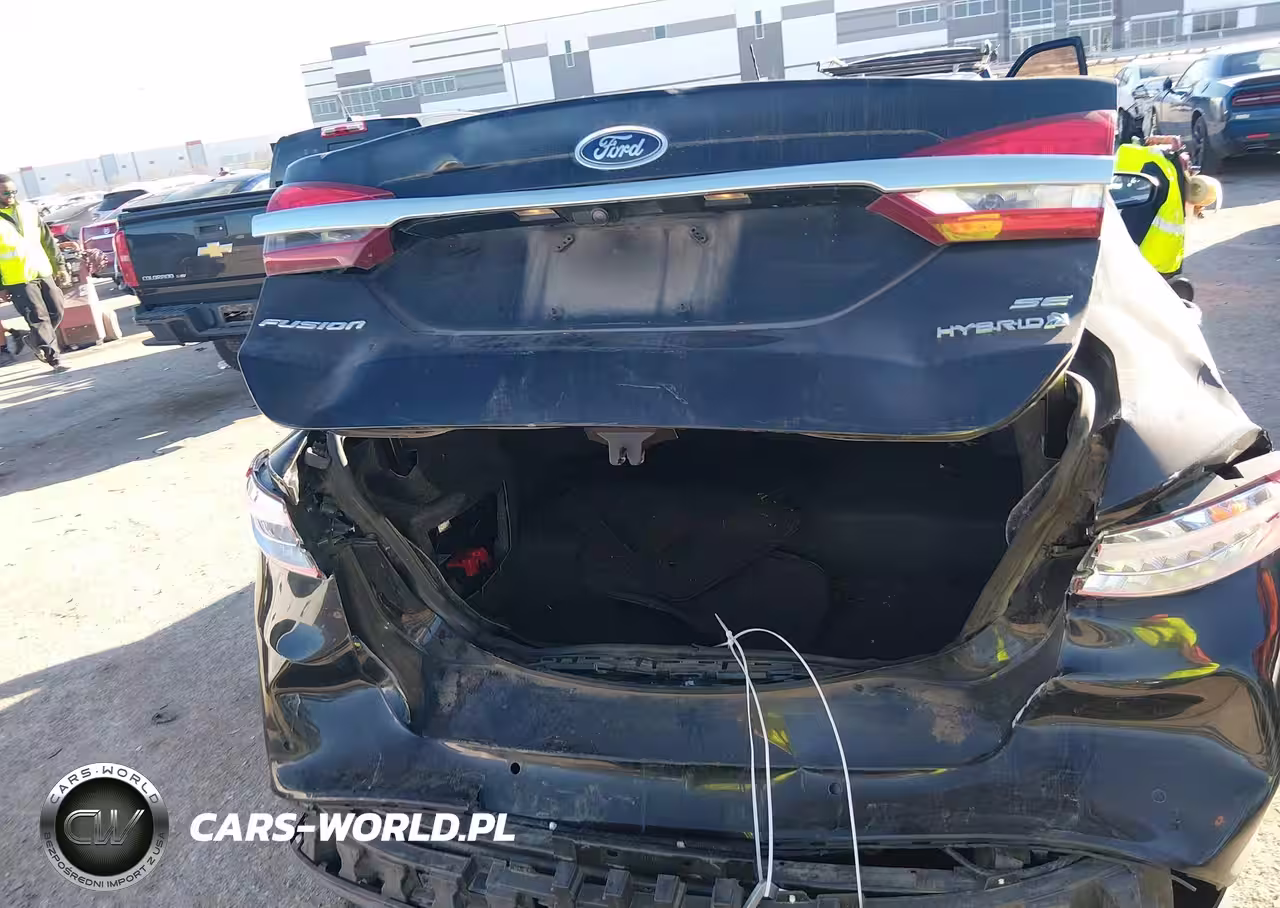 2018 Ford Fusion Hybrid Se VIN:3FA6P0LU3JR243314 - 16