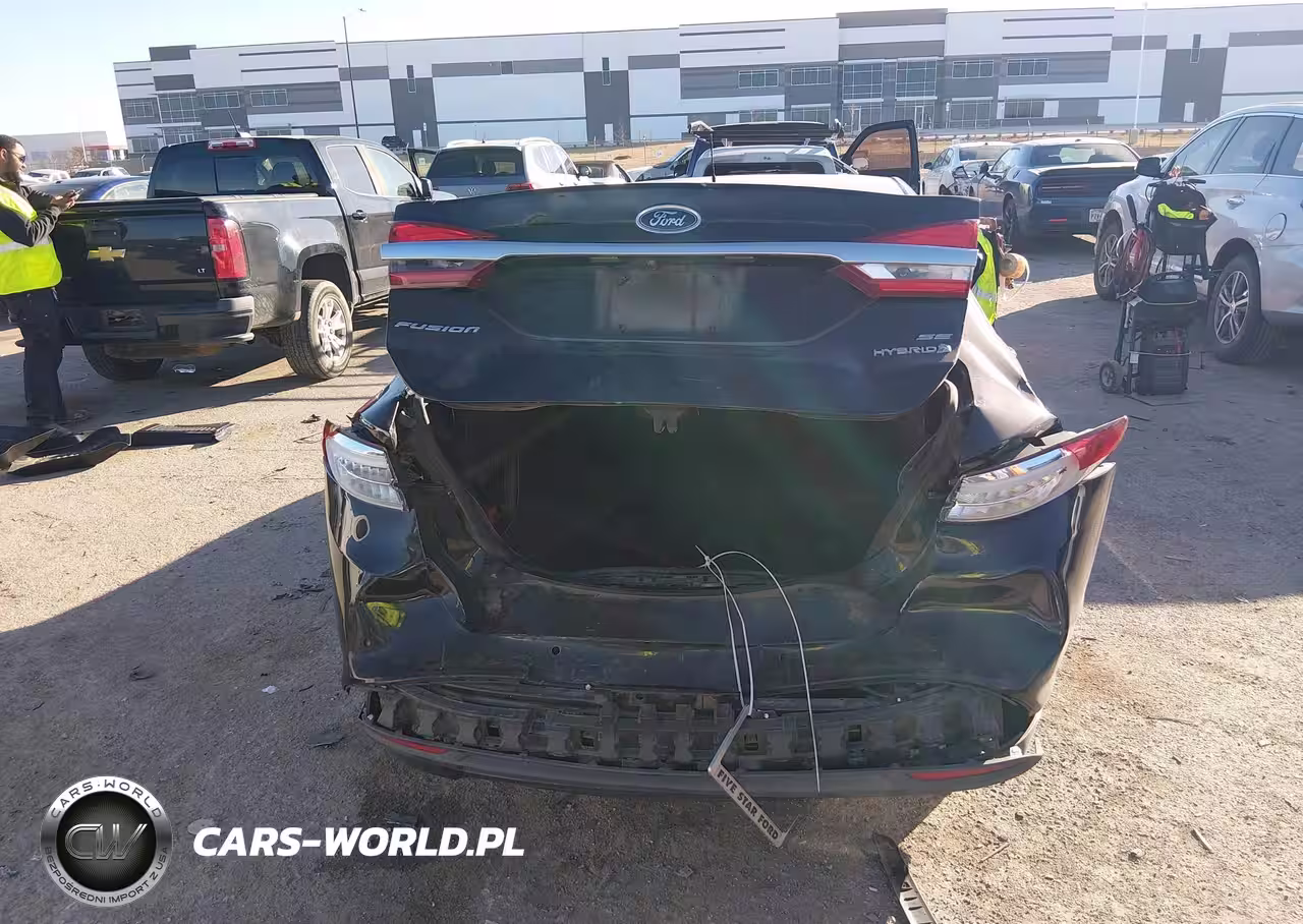 2018 Ford Fusion Hybrid Se VIN:3FA6P0LU3JR243314 - 6