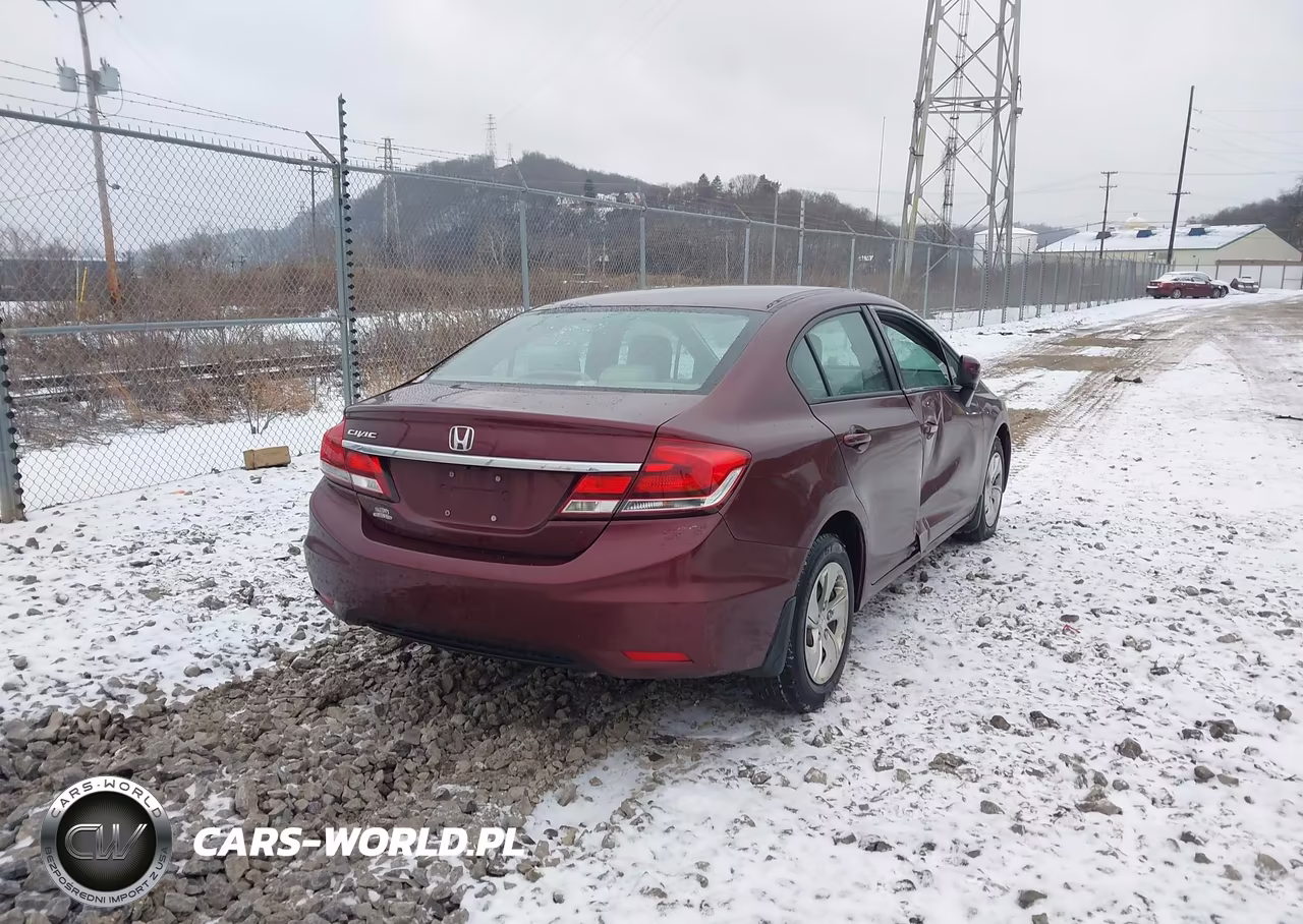 2015 Honda Civic Lx VIN:19XFB2F51FE278229 - 4