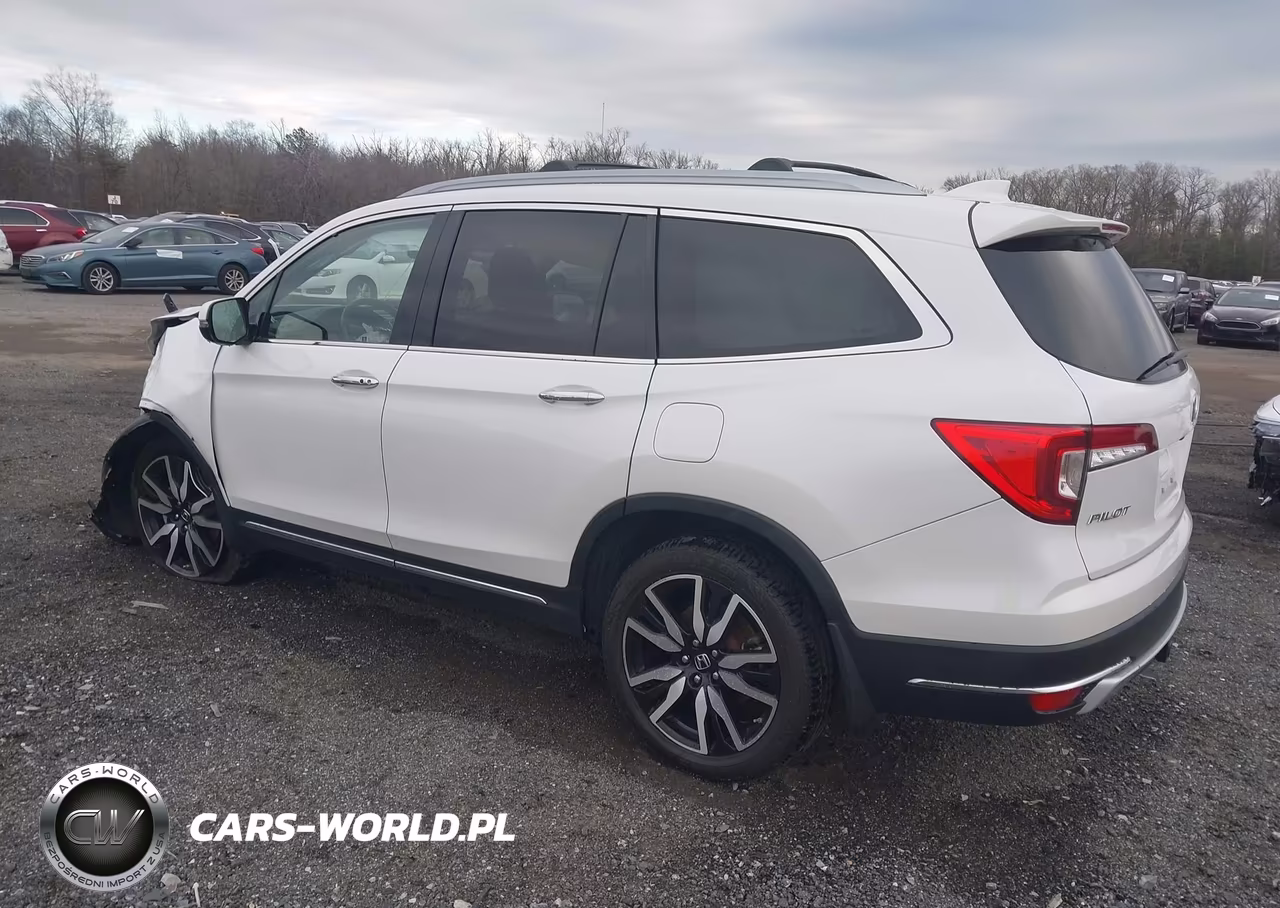 2021 Honda Pilot Awd Elite VIN:5FNYF6H02MB040788 - 3