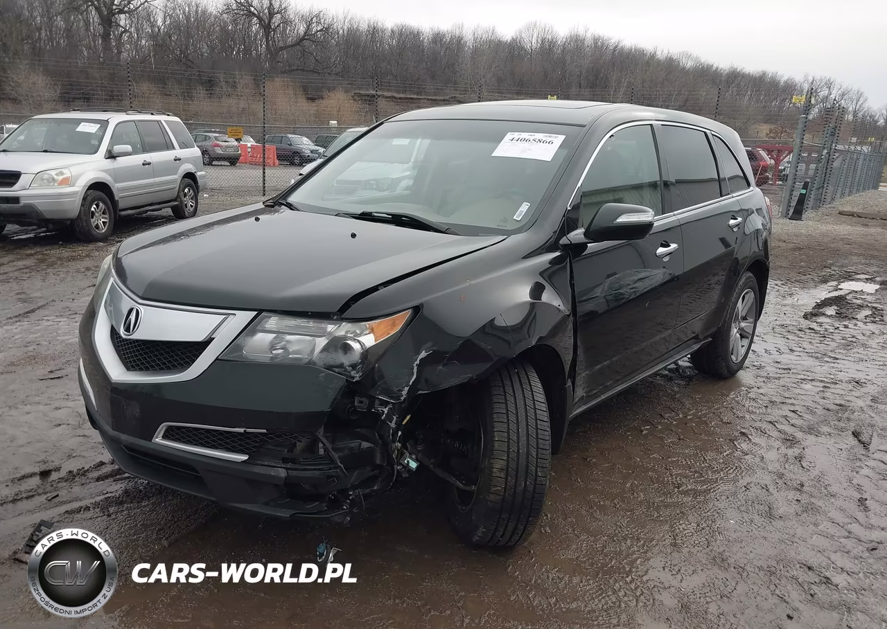 2012 Acura Mdx VIN:2HNYD2H2XCH529460 - 2