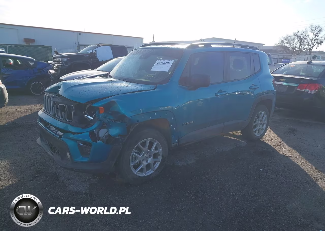 2022 Jeep Renegade Latitude 4X4 VIN:ZACNJDB15NPN96494 - 2