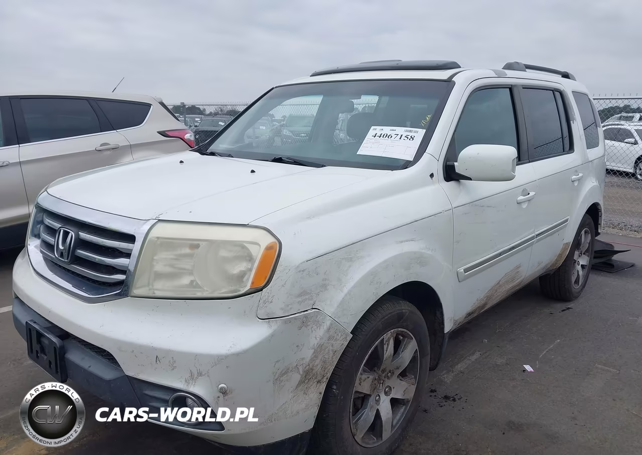 2013 Honda Pilot Touring VIN:5FNYF3H95DB015106 - 2