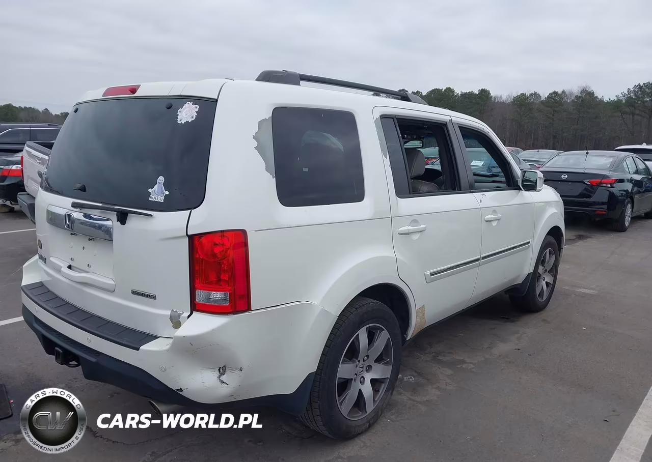 2013 Honda Pilot Touring VIN:5FNYF3H95DB015106 - 4
