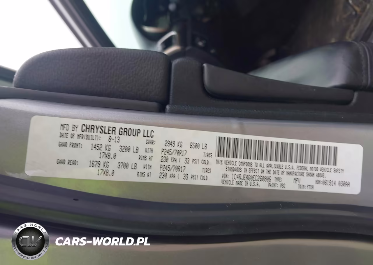 2014 Jeep Grand Cherokee Laredo VIN:1C4RJEAG0EC260806 - 9