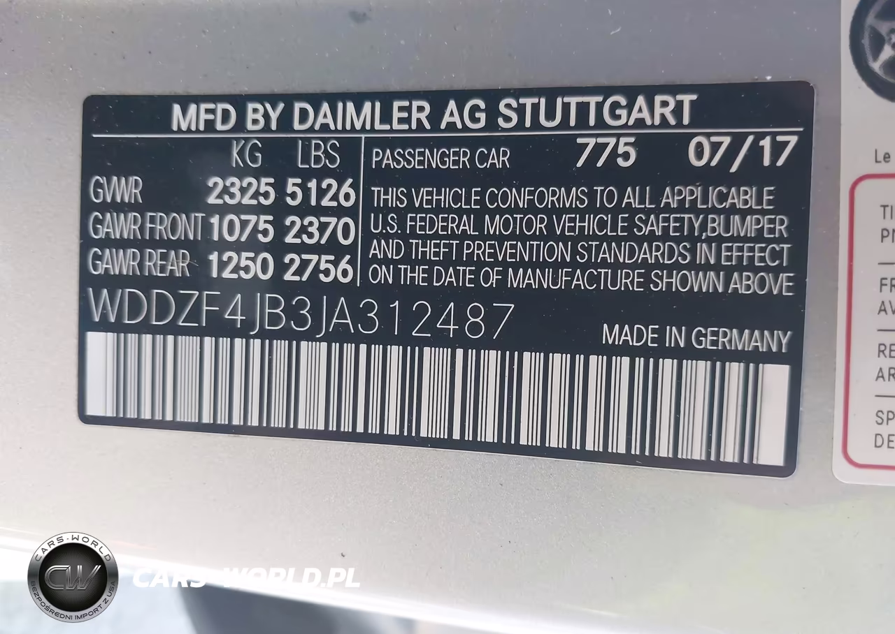 2018 Mercedes-Benz E 300 VIN:WDDZF4JB3JA312487 - 9