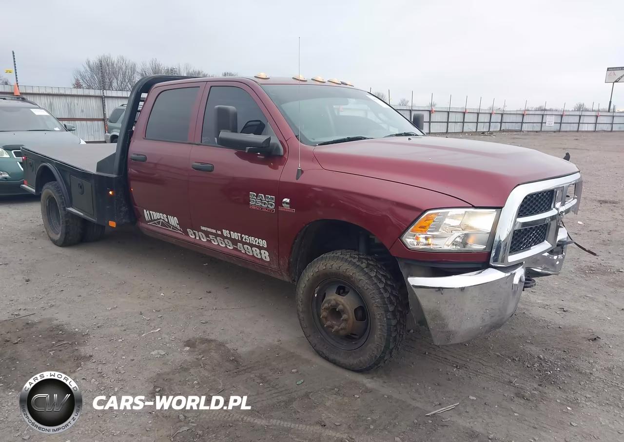2018 Ram 3500 Tradesman 4X4 8' Box
