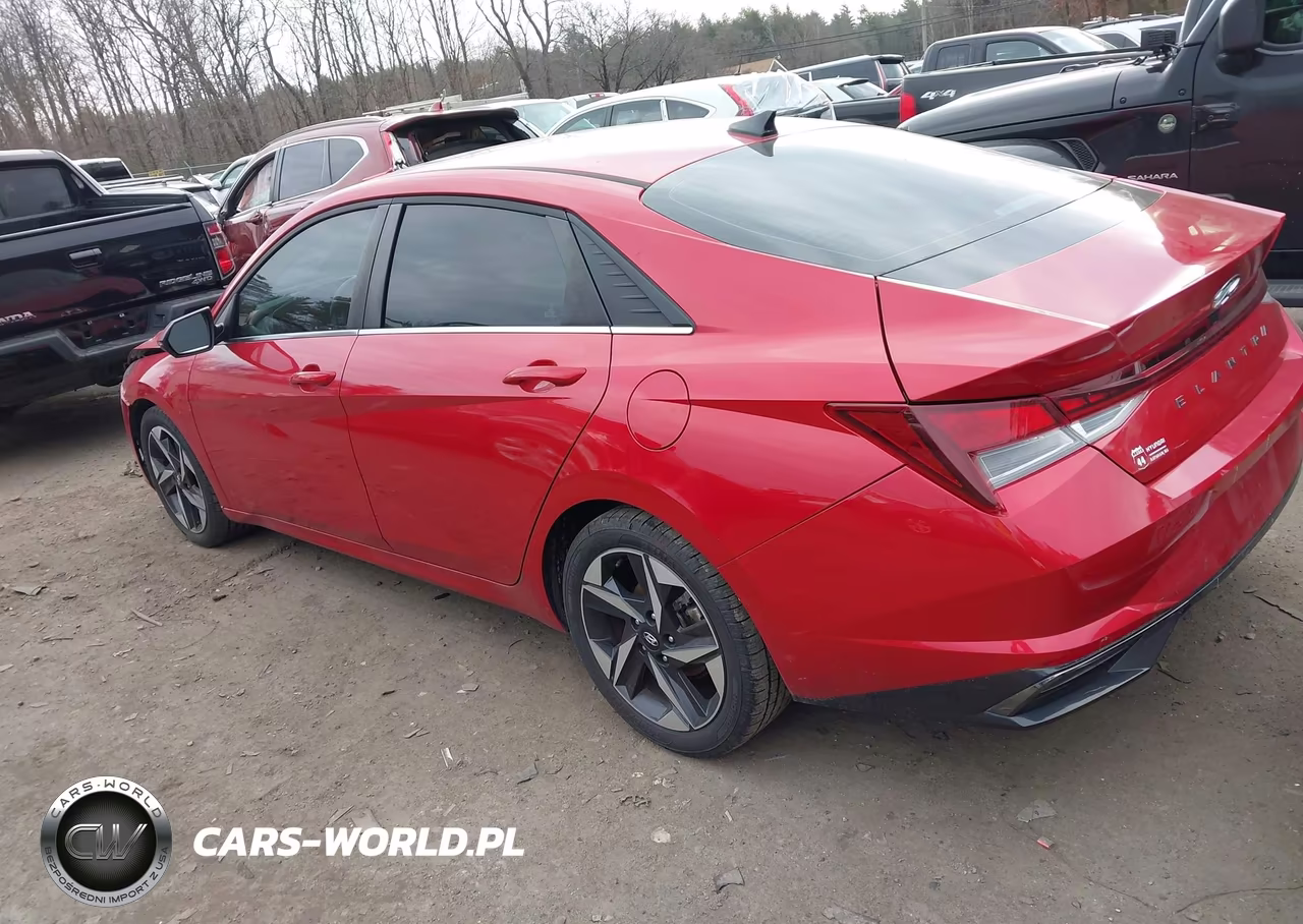 2021 Hyundai Elantra Sel VIN:5NPLN4AG9MH020743 - 3