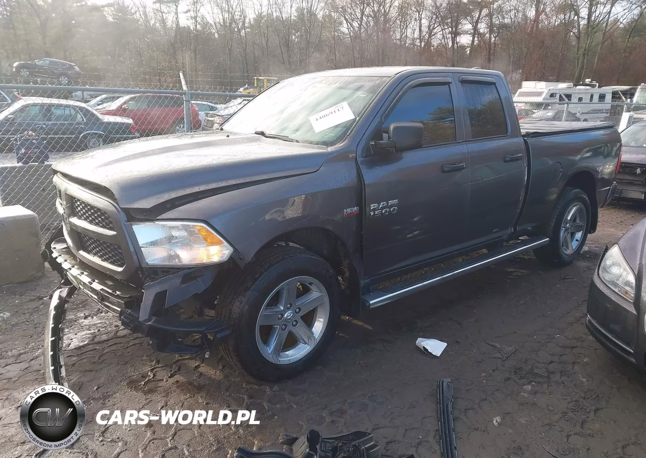 2017 Ram 1500 Express 4X4 6'4 Box VIN:1C6RR7FT5HS581901 - 2