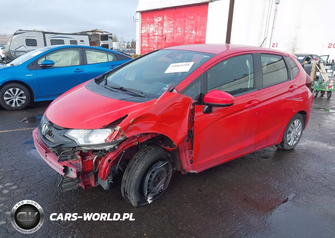 2016 Honda Fit Lx VIN:JHMGK5H53GX016179 - 2
