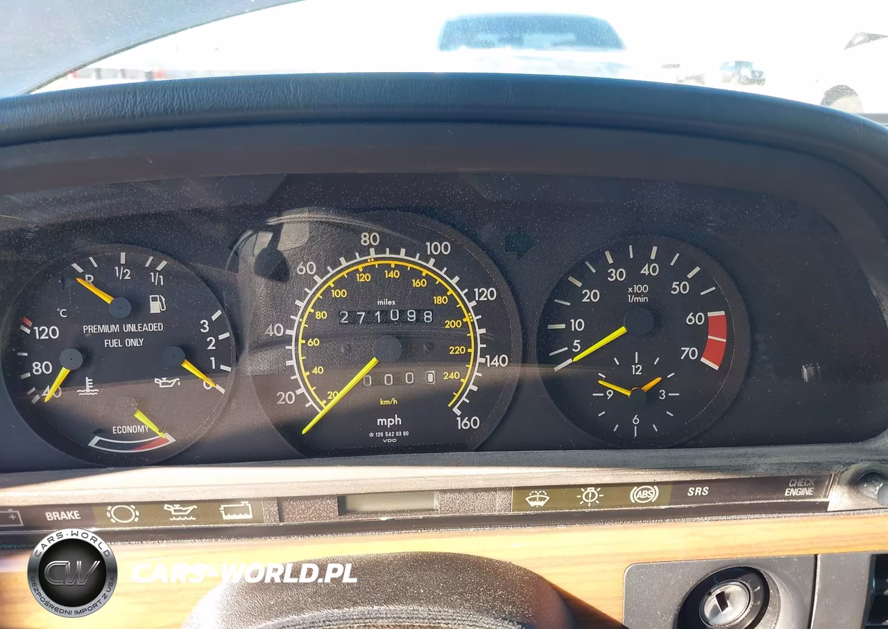 1989 Mercedes-Benz 420 Sel VIN:WDBCA35EOKA487955 - 7