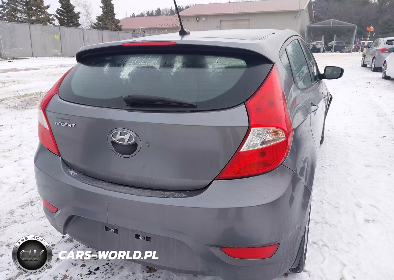 2014 Hyundai Accent Se VIN:KMHCU5AE6EU196028 - 4