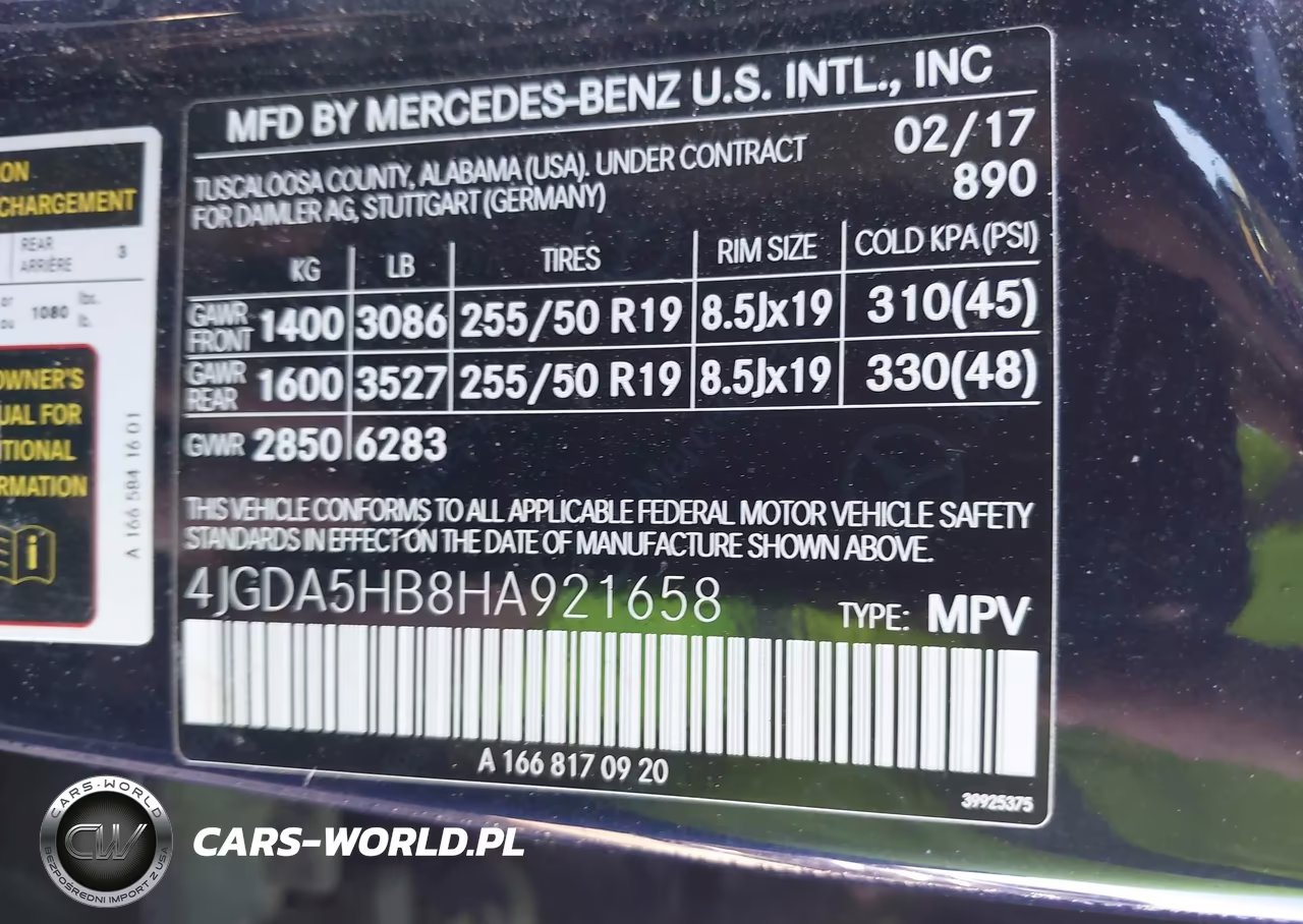 2017 Mercedes-Benz Gle 350 4Matic VIN:4JGDA5HB8HA921658 - 9