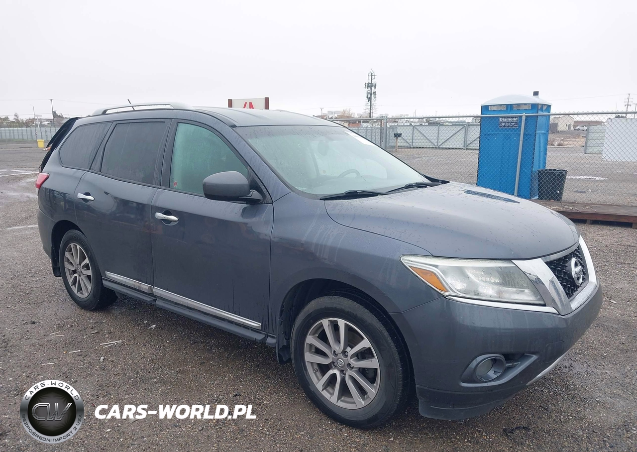 2014 Nissan Pathfinder Platinum-S-Sl-Sv