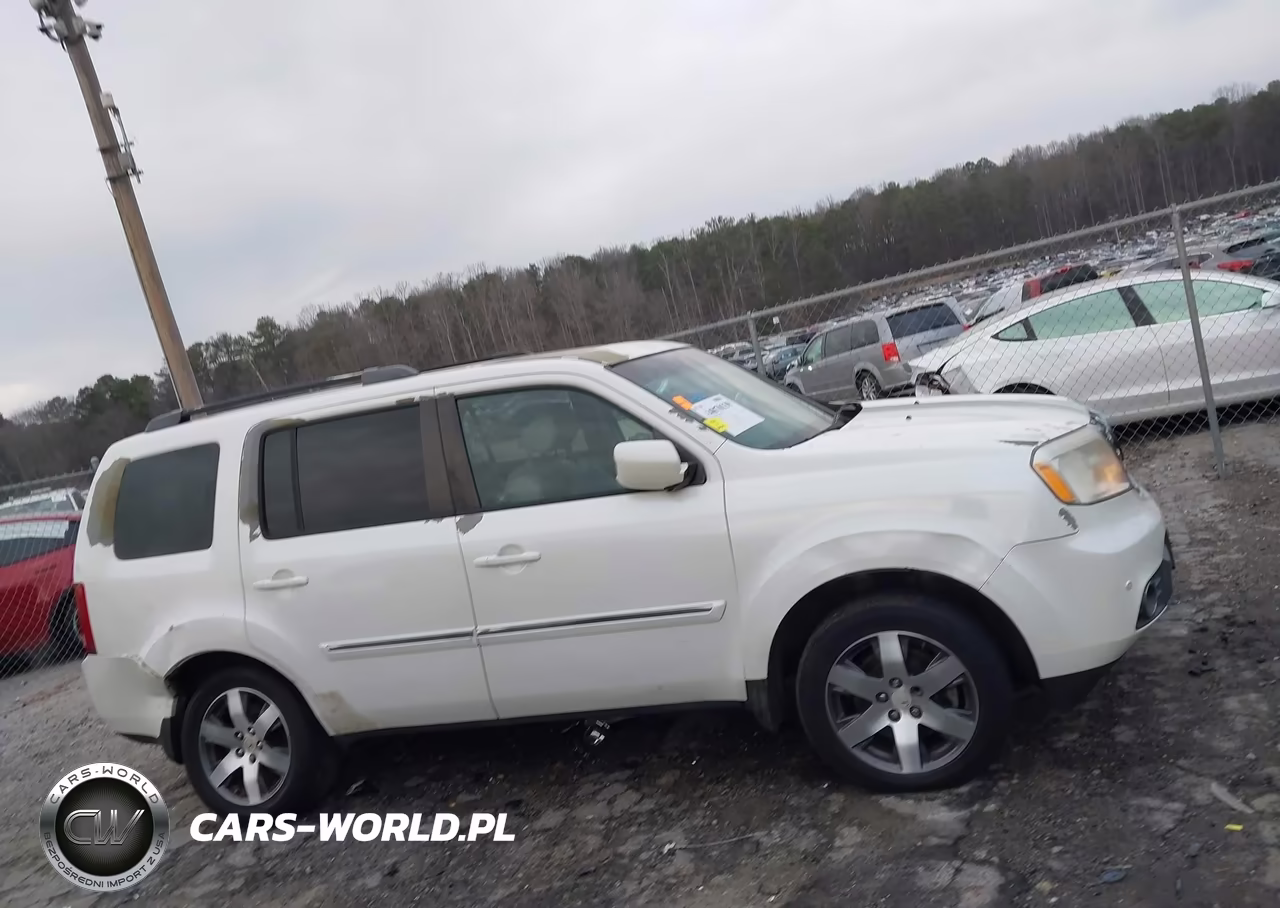 2012 Honda Pilot Touring VIN:5FNYF3H99CB007637 - 13
