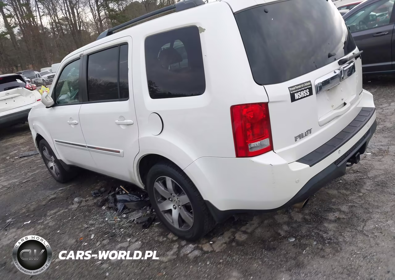 2012 Honda Pilot Touring VIN:5FNYF3H99CB007637 - 3