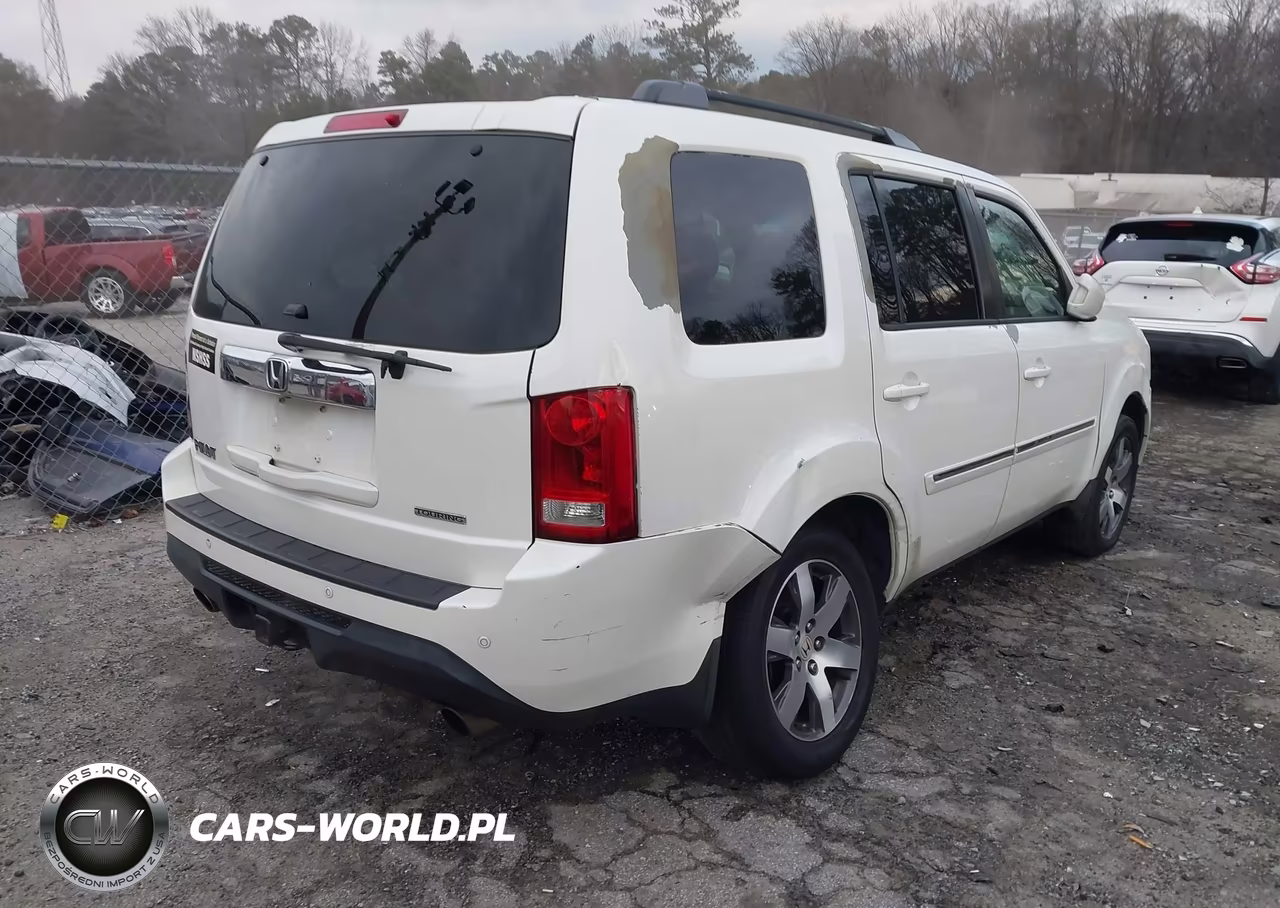 2012 Honda Pilot Touring VIN:5FNYF3H99CB007637 - 6