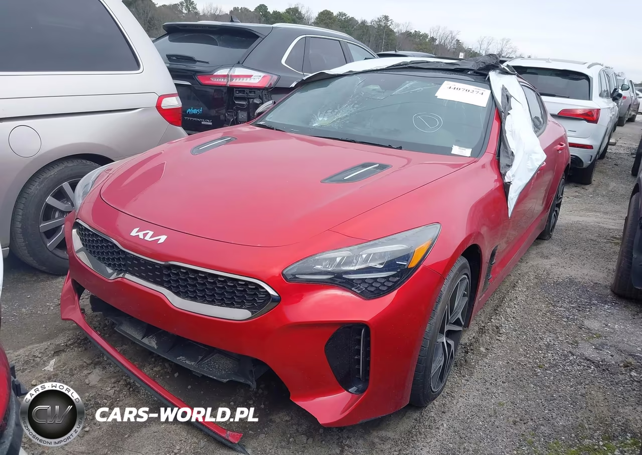 2022 Kia Stinger Gt-Line VIN:KNAE35LD3N6110664 - 2
