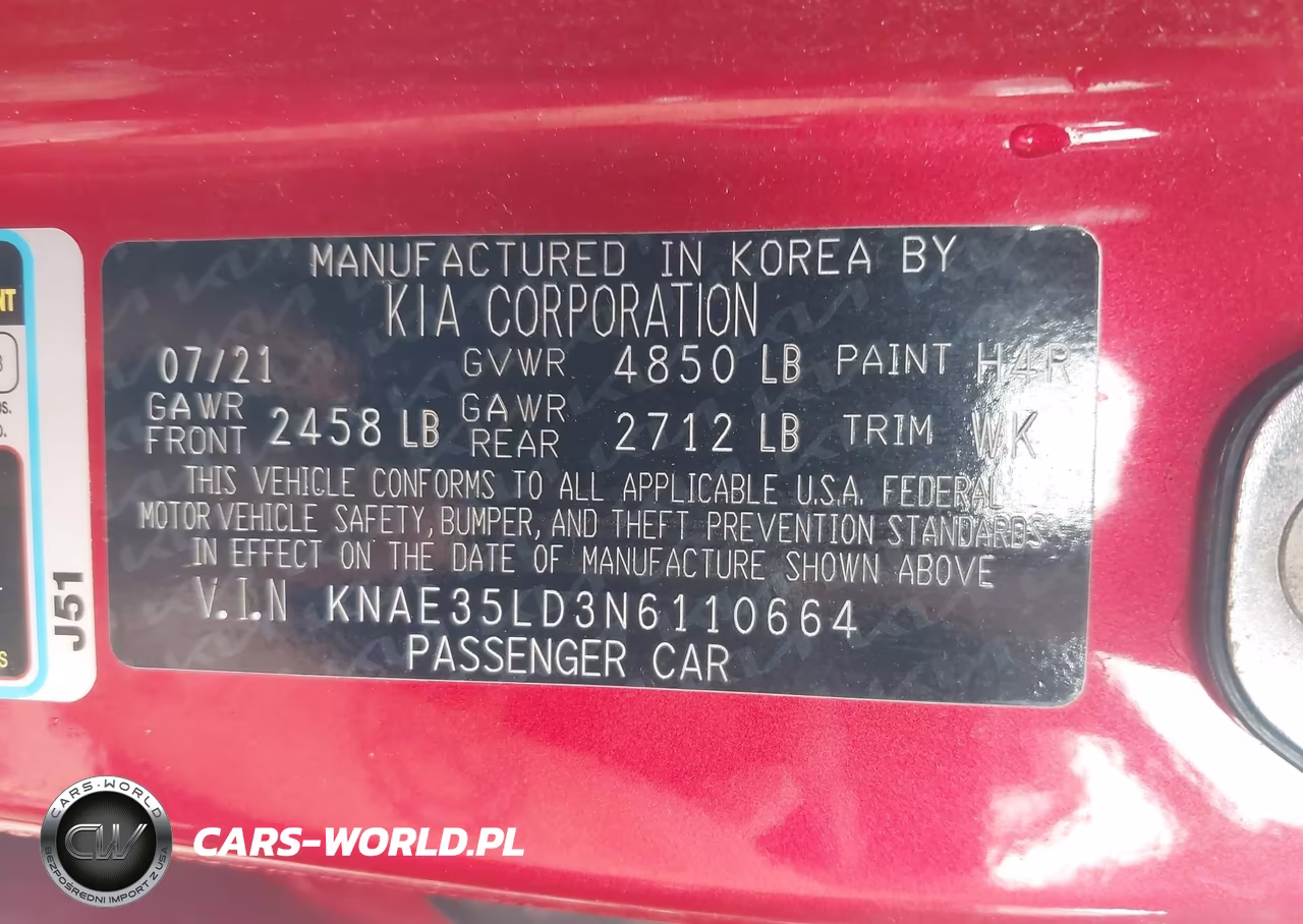 2022 Kia Stinger Gt-Line VIN:KNAE35LD3N6110664 - 9
