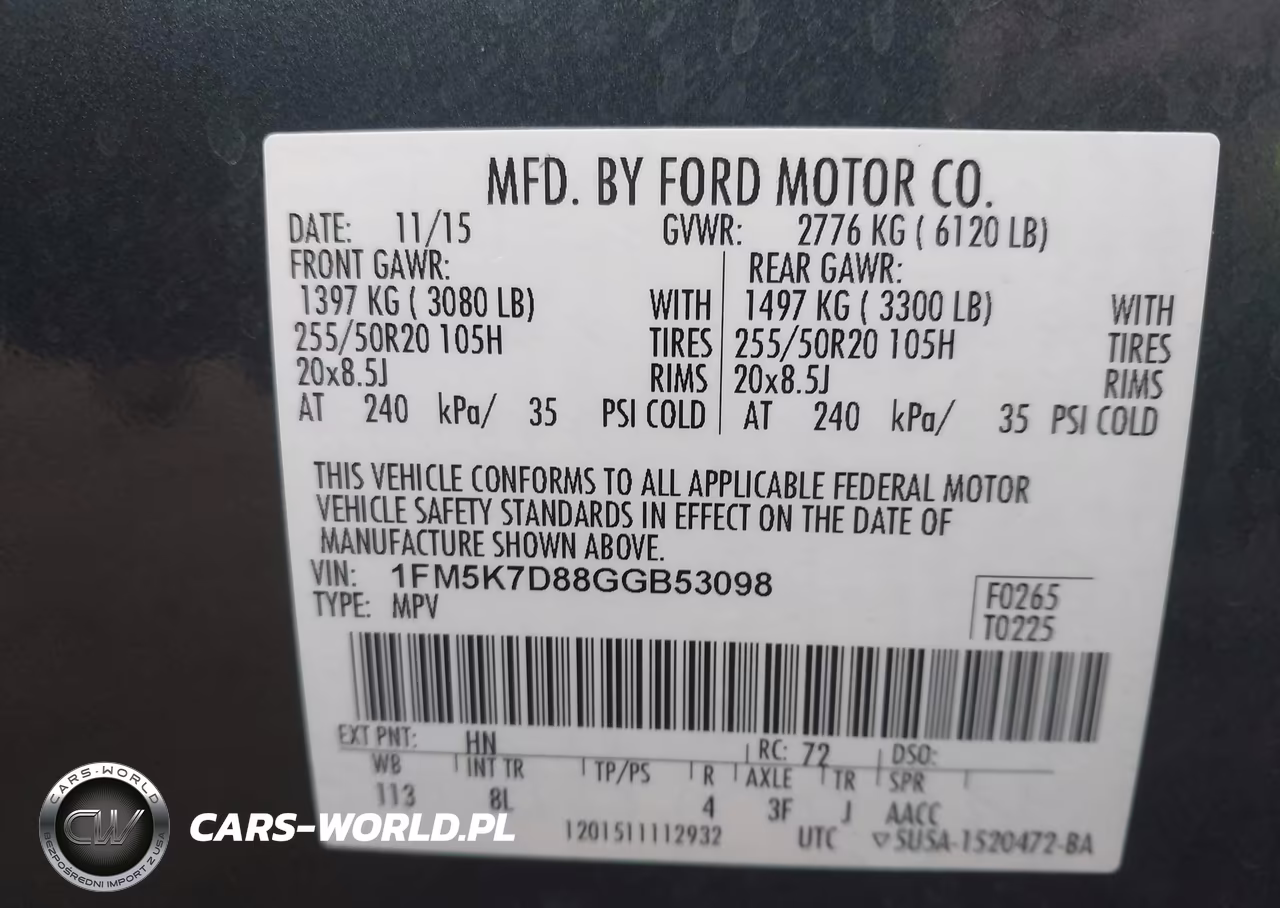 2016 Ford Explorer Xlt VIN:1FM5K7D88GGB53098 - 9