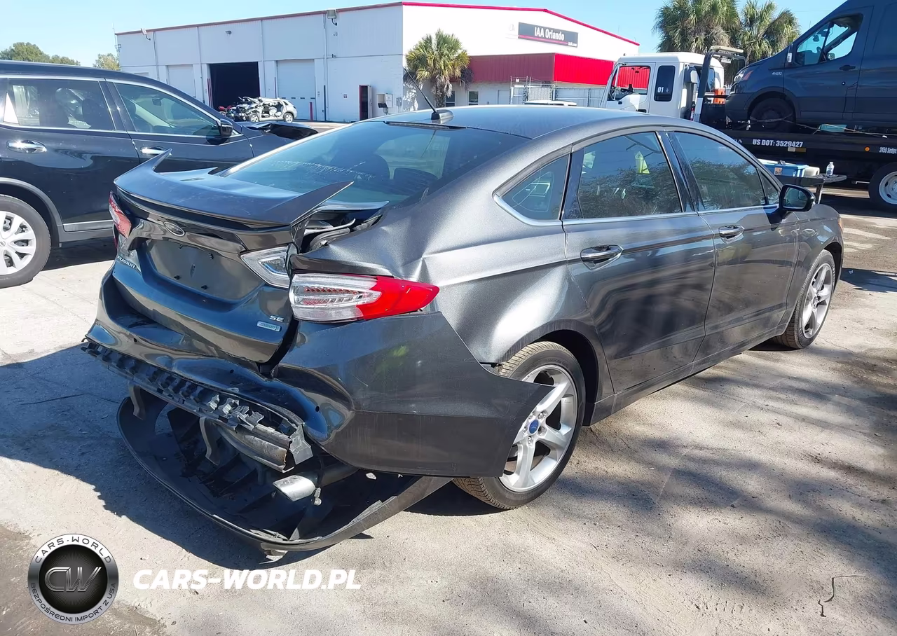 2016 Ford Fusion Se VIN:3FA6P0HD7GR273787 - 4