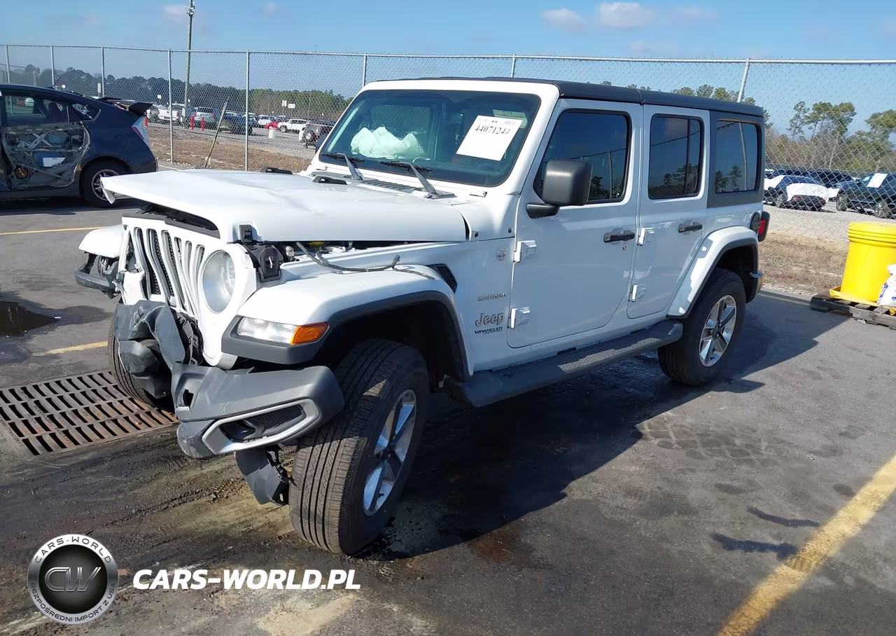 2021 Jeep Wrangler Unlimited Sahara 4X4 VIN:1C4HJXEG6MW503064 - 2