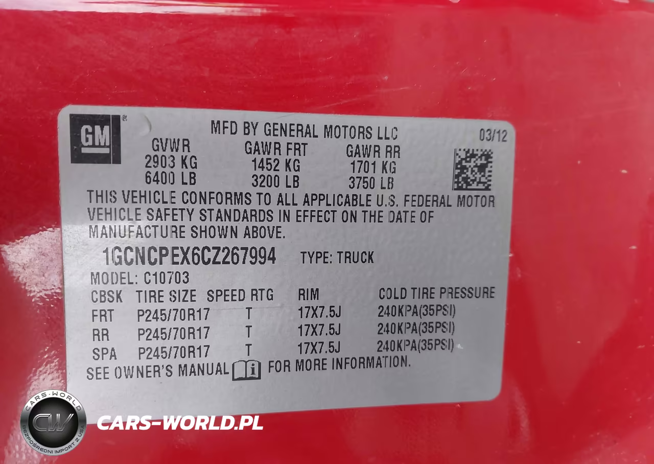 2012 Chevrolet Silverado 1500 Work Truck VIN:1GCNCPEX6CZ267994 - 9