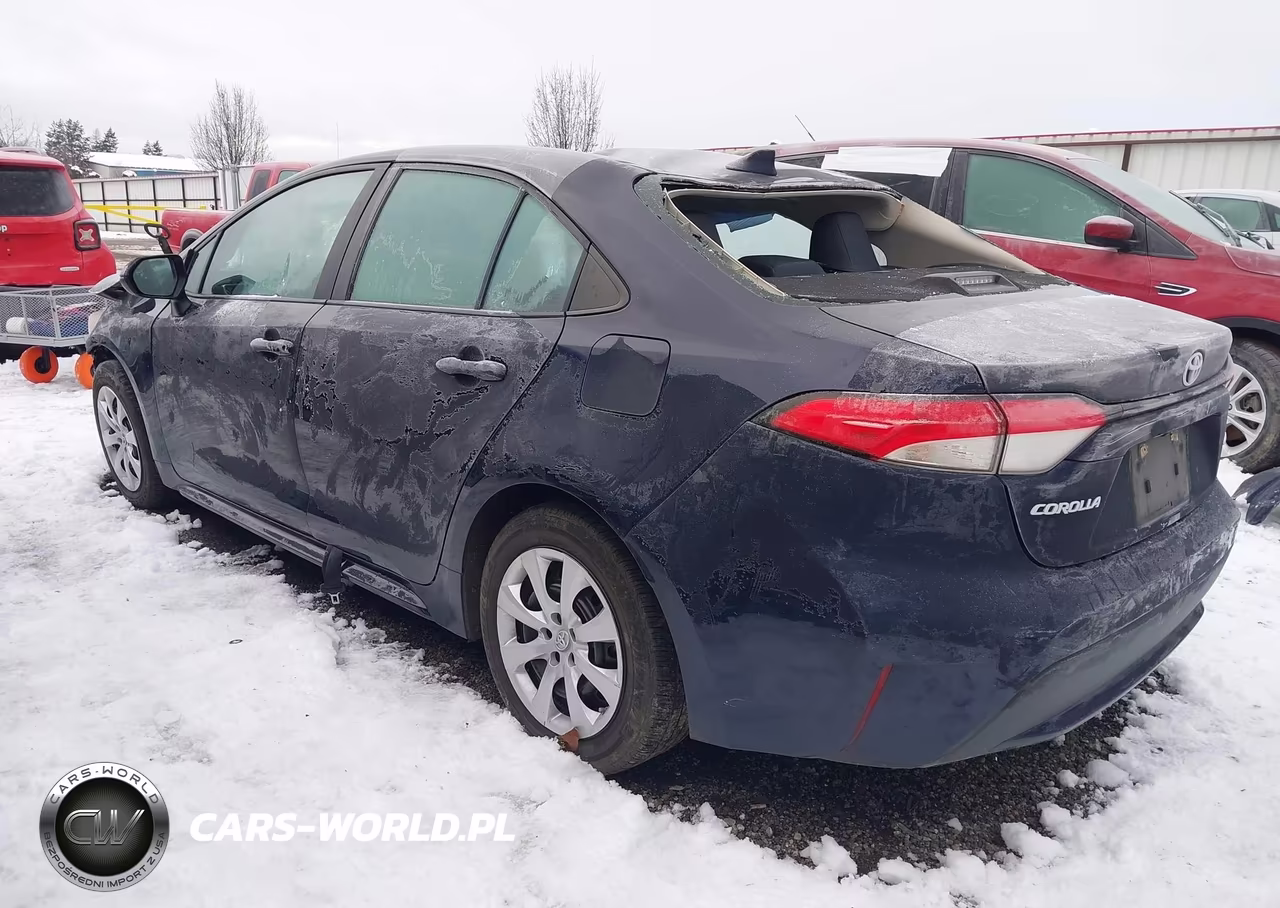 2022 Toyota Corolla Le VIN:5YFEPMAE8NP373576 - 3