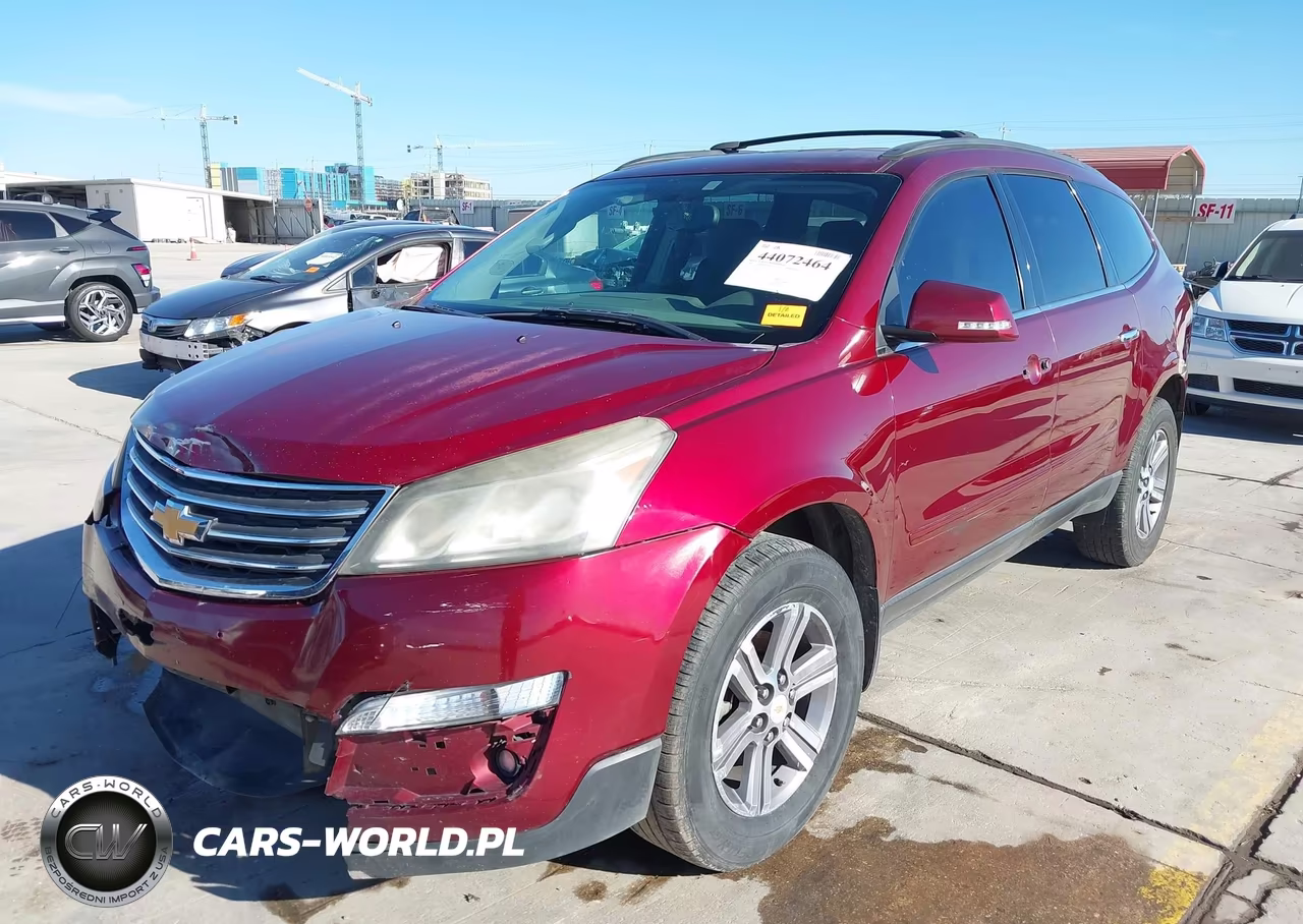 2015 Chevrolet Traverse 1Lt VIN:1GNKRGKD9FJ345612 - 2