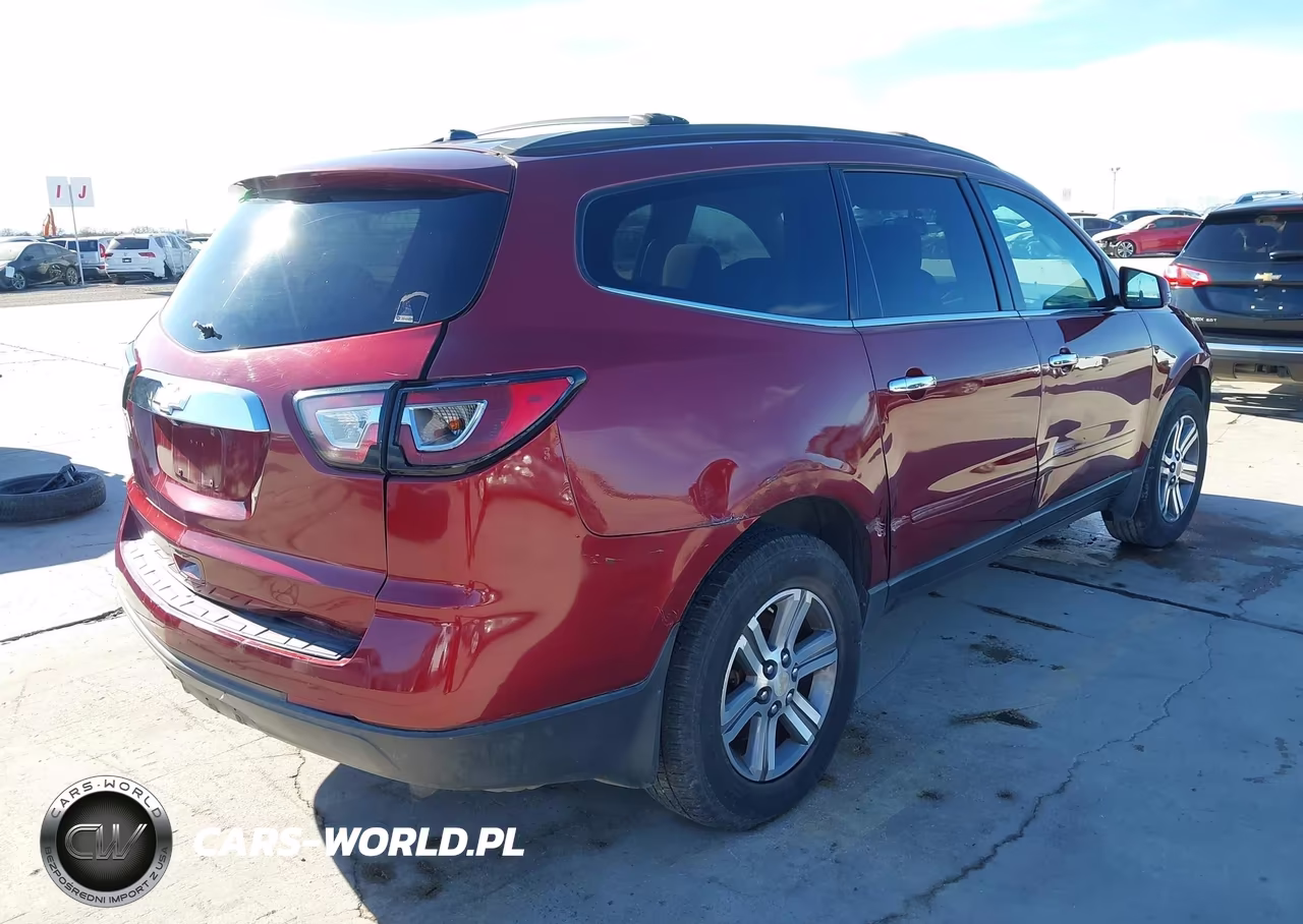 2015 Chevrolet Traverse 1Lt VIN:1GNKRGKD9FJ345612 - 4