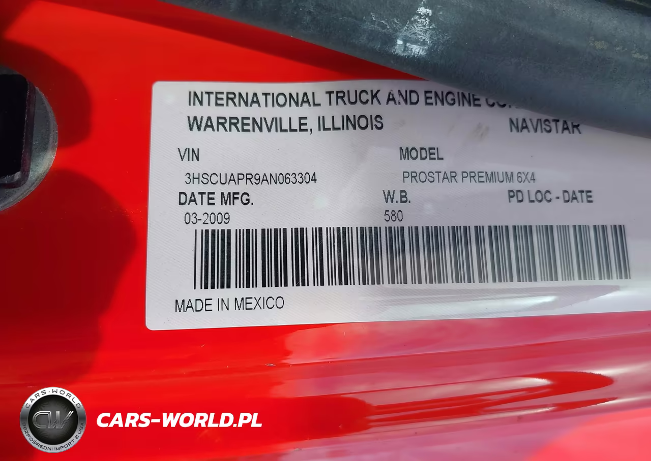 2010 International Prostar Premium VIN:3HSCUAPR9AN063304 - 8