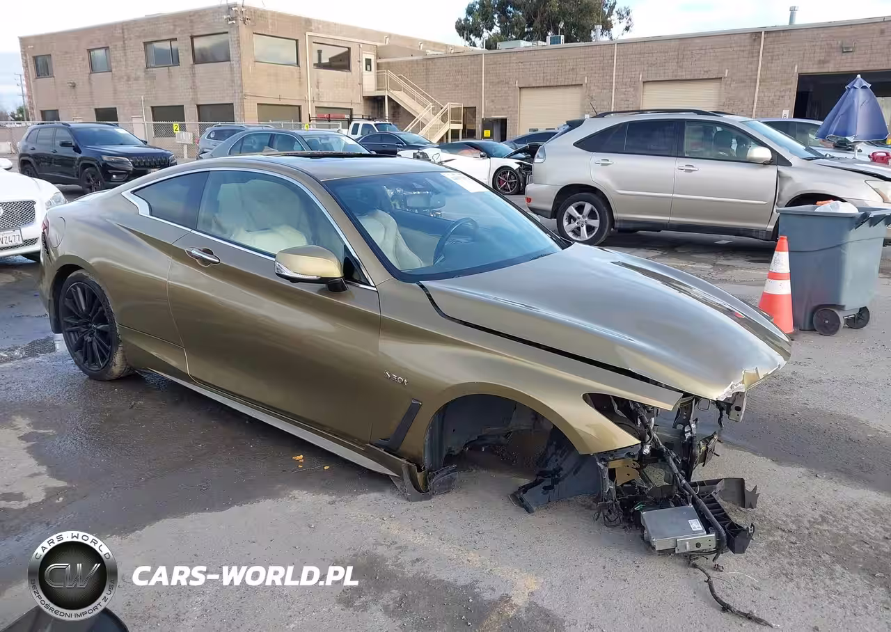 2017 Infiniti Q60 3.0T Red Sport 400