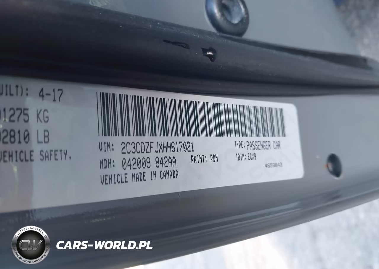2017 Dodge Challenger R-T Scat Pack VIN:2C3CDZFJXHH617021 - 9