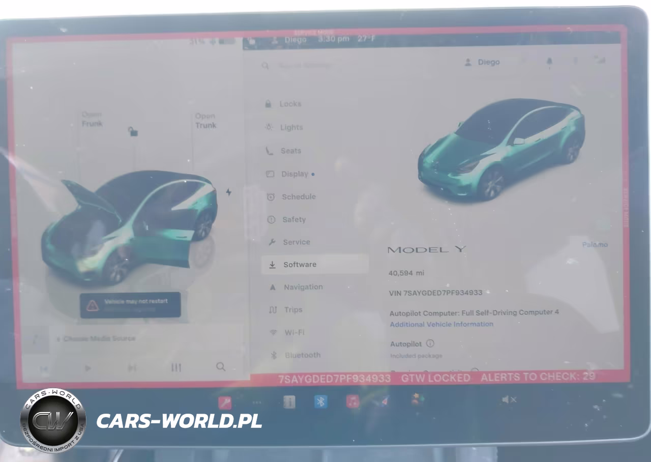 2023 Tesla Model Y Rwd VIN:7SAYGDED7PF934933 - 7